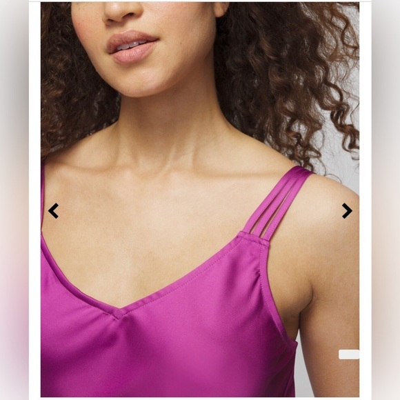 NWT Soma Satin Strappy Cami in Prism Purple Sleep Lounge Casual , size XXL - Picture 7 of 9